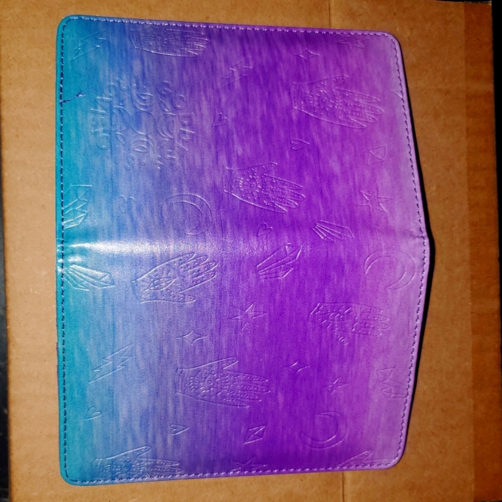 Goddess Provisions Wallet. Celestial blessings pattern